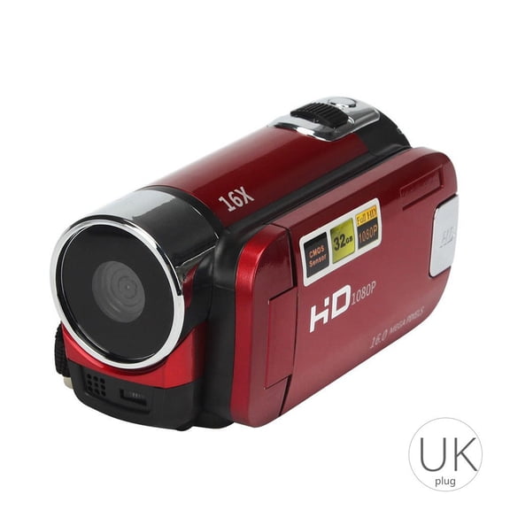 Mini 16MP 2.7 "HD 1080P LCD Cámara de video digital Soporte DV Tarjeta SD 32GB Cámara portátil con zoom 16X Scienceny DZ3992-05B