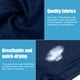 thumbnail image 2 of Traje de baño para hombre Pantalones cortos de baño de pierna cuadrada transpirables para entrenamiento deportivo (Navy XXXL) Hugtrwg Para Estrenar, 2 of 8