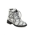 thumbnail image 6 of Fesfesfes Women Boots And Winter Flowers Color Matching Thick High-heeled Platform Sleeve High 9(42), 6 of 6