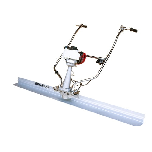 Tomahawk 1.6 HP Honda Vibrating Concrete Power Screed Motor with 4ft Magnesium Board Straight Edge