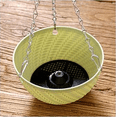 thumbnail image 4 of Hiroekza Hanging Planters for Outdoor Indoor Plants with Drainage Holes and Chain for Garden Home Porch, Garden Essentials, Green, 4 of 5