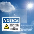 thumbnail image 6 of (2 Pack) Electrical Panel In Wall Cavity Sign, 6 of 7