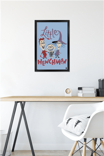 Disney Tim Burton's The Nightmare Before Christmas - Little Henchmen Wall Poster, 14.725" x 22.375" Framed