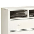 thumbnail image 2 of Contemporary Style Wooden Media Chest White - Saltoro Sherpi, 2 of 7