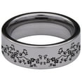 thumbnail image 4 of Cherry Blossom Tungsten Carbide Ring, 4 of 9