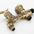 thumbnail image 3 of Baohd Yellow Universal-fit Compatible With Most Standard Outdoor Plumbing Systems Easy-install Antique Tap, 3 of 6