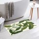 thumbnail image 4 of Alfombra de baño REGALWOVEN antideslizante de felpa suave para el suelo del baño, bañera y ducha Hoja-1 18" x 26", 4 of 6