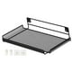thumbnail image 4 of Estante de pared para enrutador, estante de almacenamiento, estante colgante resistente, soporte de montaje en pared de soporte moderno, diseño hueco Negro, 4 of 8