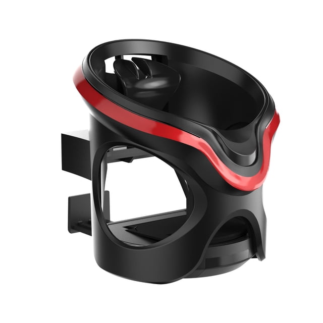 Portavasos para coche kusrkot Negro y rojo para salida de aire
