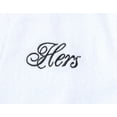 thumbnail image 6 of His and Hers Robes | Set of Two Terry Matching Couples Bathrobes with His & Hers Monograms, 6 of 10