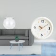 thumbnail image 2 of Desktop Aquarium Tank Wall Clock Fish Bowl Vase PP Material Living Room Office Decor for Modern Homes, 2 of 8