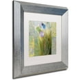 thumbnail image 2 of Trademark Fine Art "Emily II" Canvas Art by Color Bakery White Matte, Silver Frame, 2 of 4