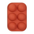 thumbnail image 1 of Less Than 5 Cake Mould Medium Semi Sphere Silicone Baking for Making Chocolate Cake 2Pc, 1 of 9