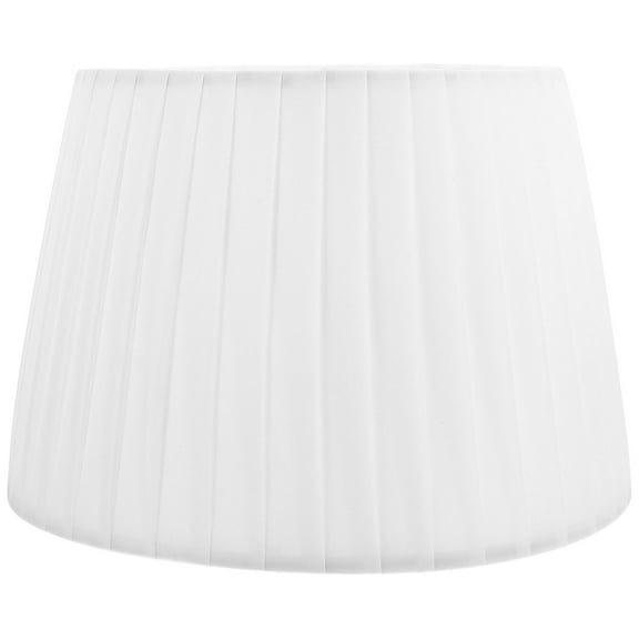 UPOUART Bedside Lamp Shade White Fabric Eye Protection Simple Bedroom 1Pack