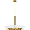 thumbnail image 2 of Balsam 6-Light White Lustre Chandelier, 2 of 3