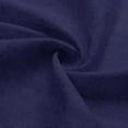 thumbnail image 2 of NixiYa Farmhouse Shower Curtain Ruffle Linen Shower Curtain for Bathroom Navy 72"x72", 2 of 6