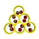 thumbnail image 5 of Juego de lanzamiento para juguetes de piscina con 12 pelotas de lanzamiento, flotador de espuma, juego de piscina para Amarillo, 5 of 9