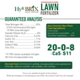 thumbnail image 4 of HyR BRIX Slow-Release 20-0-8 Phosphorus-Free Lawn Fertilizer, 45lb Bag - Lawn Food with Calcium & Sulfur - Essential Micronutrients for Dense, Healthy Grass - Covers 4,000 Square Feet, 4 of 6
