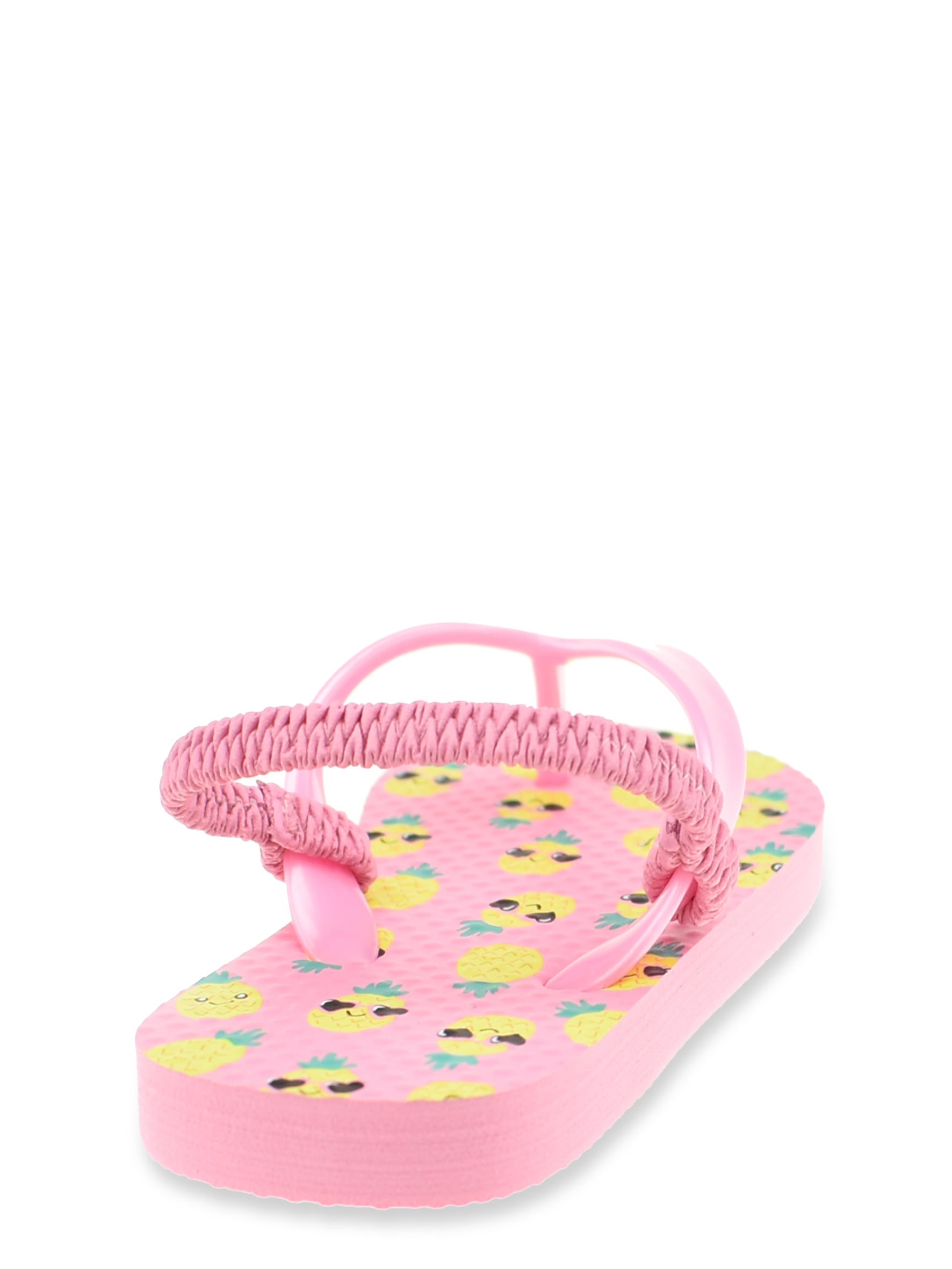 Wonder Nation Toddler Girl Printed Flip Flop Sandals