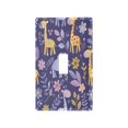 thumbnail image 2 of Switch Panel Switch Decoration 2.76x4.53x0.28 Inches Unused Outlet Cover Switch Plate Wall Plates Living Room Kitchen Bedroom Study Switches Elephant Giraffe, 2 of 8
