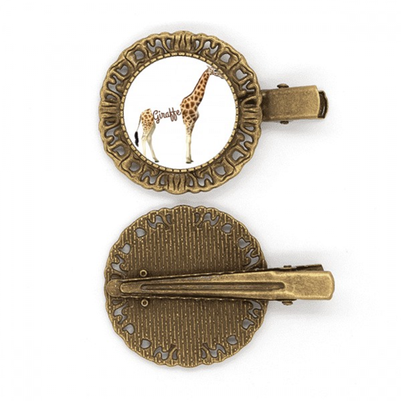 Giraffe's Height Stature Neck Hairpin Headdress Brooch Hair Clip Barrette