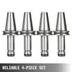 thumbnail image 1 of VEVOR 4 piezas portaherramientas CAT40 ER16 Collet Chuck Set 100 mm para máquina de grabado CNC, 1 of 8