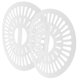 thumbnail image 5 of Moluckfu 2Ud Tapa Para Prensa De Centrifugadora Lavarropas Pieza Original En Plástico Transparente, 5 of 8