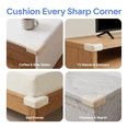 thumbnail image 6 of Komfortology White Foam Corner Protectors, 8 Count with 3M Adhesive, 6 of 10