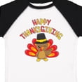 thumbnail image 4 of Inktastic Happy Thanksgiving Cute Turkey in Pilgrim Hat Boys or Girls Toddler T-Shirt, 4 of 5