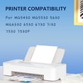 thumbnail image 2 of BCI-350 BCI-351 Ink Cartridges Compatible for Canon MG5430 MG5530 5630 MG6330 6530 6730 7130 7530 7530F Inkjet Printers, Leak-Proof Design Crisp Printing, 2 of 7