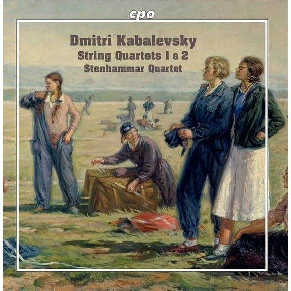 Kabalevsky / Stenhammar Quartett - String Quartet 1 & 2 - Music & Performance - CD