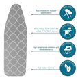 thumbnail image 3 of MezoJaoie Iron Cover for Ironing Board Scorch Resistant Durable Iron Pad Covers Cotton Iron Board Pad with Elastic Edge for Home Laundry Rooms Dorms Travel Use, 3 of 6