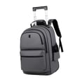 thumbnail image 1 of BELOVING Sac de Sport à Roulettes Grand Sac Imperméable pour Rangement de Voyage Hommes et Femmes Gris, 1 of 10