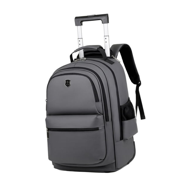 BELOVING Sac de Sport à Roulettes Grand Sac Imperméable pour Rangement de Voyage Hommes et Femmes Gris