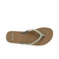 thumbnail image 6 of Sanuk Yoga Joy Desert Sage Slip On Rounded Open Toe Flip-Flop Summer Sandal (Desert Sage, 6), 6 of 6