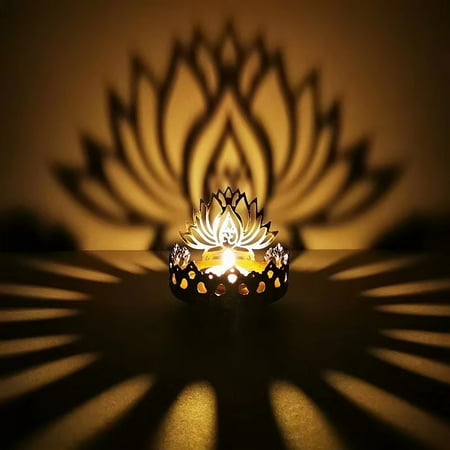 

New Years Eve Party Supplies 2023 Valentines Day Room Decor Candles Alloy Hollow Carved Light Shadow Candle Holder Carved Light And Shadow Butter Happy New Year Decorations 2023 Valentines D