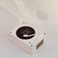 thumbnail image 5 of Reproductor de CD con Altavoz Bluetooth Compatible con Bluetooth 5.1, Reproductor de Álbumes, Reproductor de CD con Bandeja, Color Nogal., 5 of 5