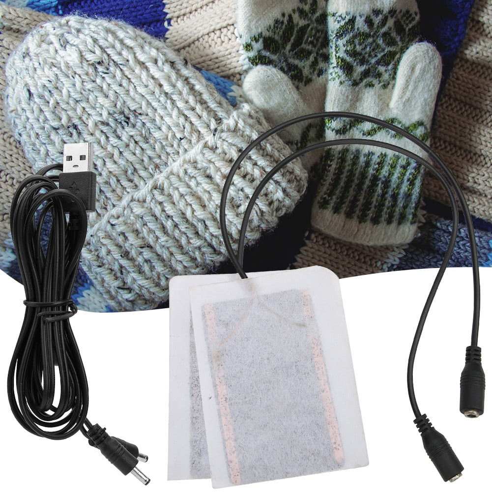 Domqga Heat Mat,USB Heating Pad,Portable 5V Carbon Fiber Heating Pad Hand Warmer USB Electric