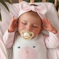thumbnail image 2 of RSG 17-inch Lifelike Reborn Baby Dolls with Soft Cloth Body Doll Handmade Real Life Baby Dolls with Clothes for Kids Age 3+, 2 of 8