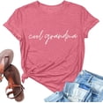 thumbnail image 5 of HCYSFG Womens Cool Grandma T Shirt Crew Neck Short Sleeve Minimalist Letter Graphic Relaxed Fit Mothers Day Tee Casual Gift Top, 5 of 5