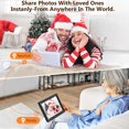 thumbnail image 6 of Smart Digital Picture Frame WiFi Send Photos from anywhere16GB Storage Smooth System 10.1inch 1280x800 IPS Touch Screen Digital Photo Frame Auto-Rotate Wall Mountable Photo Picture Frame Digital, 6 of 14