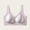 Purple, variant on Swuxness Women's Push Up Wireless Bras Solid Color Back Closure Support for Side Breast and Sagging