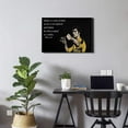 thumbnail image 4 of HFDF Canvas for Bruce Lee Quotes Wall Art Sports Poster Prts Movie Photos Picture Artwork Positive Saygs Decor - 18x12inch Framed, 4 of 6