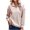Beige Tops Women Oversized, variant on Back to School Clothes Under $10 Western Tops for Women'ss Fall Fashion Loose Tunic Quarter Zip Collar Pullover Plus Size Tops Long Sleeve T Shirts Solid Color Sweatshirts Black S