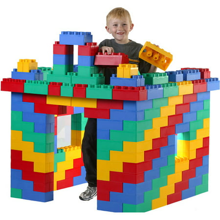 Kid’s Adventure Jumbo Blocks Standard 96 Piece Building Set