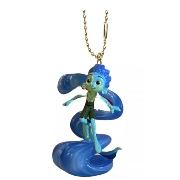 Luca Sea Monster Disney PVC Key Ring Keychain Ornament Figure Figurine New Charm