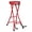 Red, variant on 5Core Guitar Stool 3.15" Padded Chair Foldable Heavy Duty Music Seat Built in Foot Rest Guitar Stand