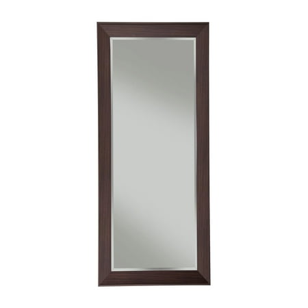 Sandberg Furniture Contemporary Espresso Full Length 65"x31" Leaner Mirror