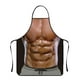thumbnail image 1 of Advancent Delantal sin mangas colorido para hombres musculosos barbacoa cómodo de llevar barbacoa musculoso para hombre Cubiertas para muebles de jardín YH07, 1 of 6