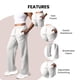 thumbnail image 3 of Pantalones deportivos Common Stitch, 3 unidades, forro polar, pernera ancha, 3 of 7